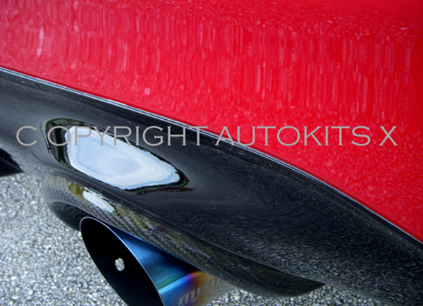 08-14 Infiniti G37 Coupe AutoKits-X Carbon Fiber Rear Diffuser (V2) -  AutoCity Imports